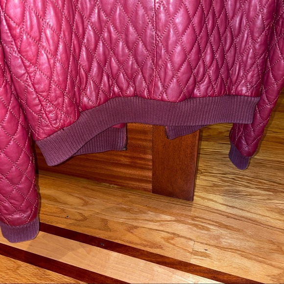 Rebecca Taylor Quilted Leather Jacket - Picture 3 of 4